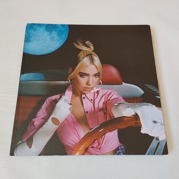 DUA LIPA FUTURE NOSTALGIA LP Limited Edition Rare Deluxe Boxset Yellow Vinyl - Picture 3 of 9